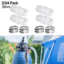 Hose Connector Swimming Pool Nozzle 38 Mm Adapter Brand New High Quality