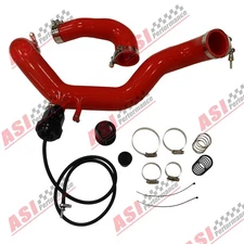 Silicone Charge Tube w/ BOV For 17-2019 Can Am Maverick X3 R / X3 Max R Red