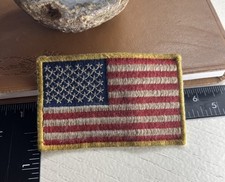 Polo Ralph Lauren Embroidered American Flag Motorcycle Jacket Sew On Patch