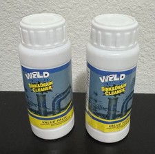 2x Wild Tornado Pipe Dredge Powerful Sink and Drain Cleaner Powder for Kitchen  