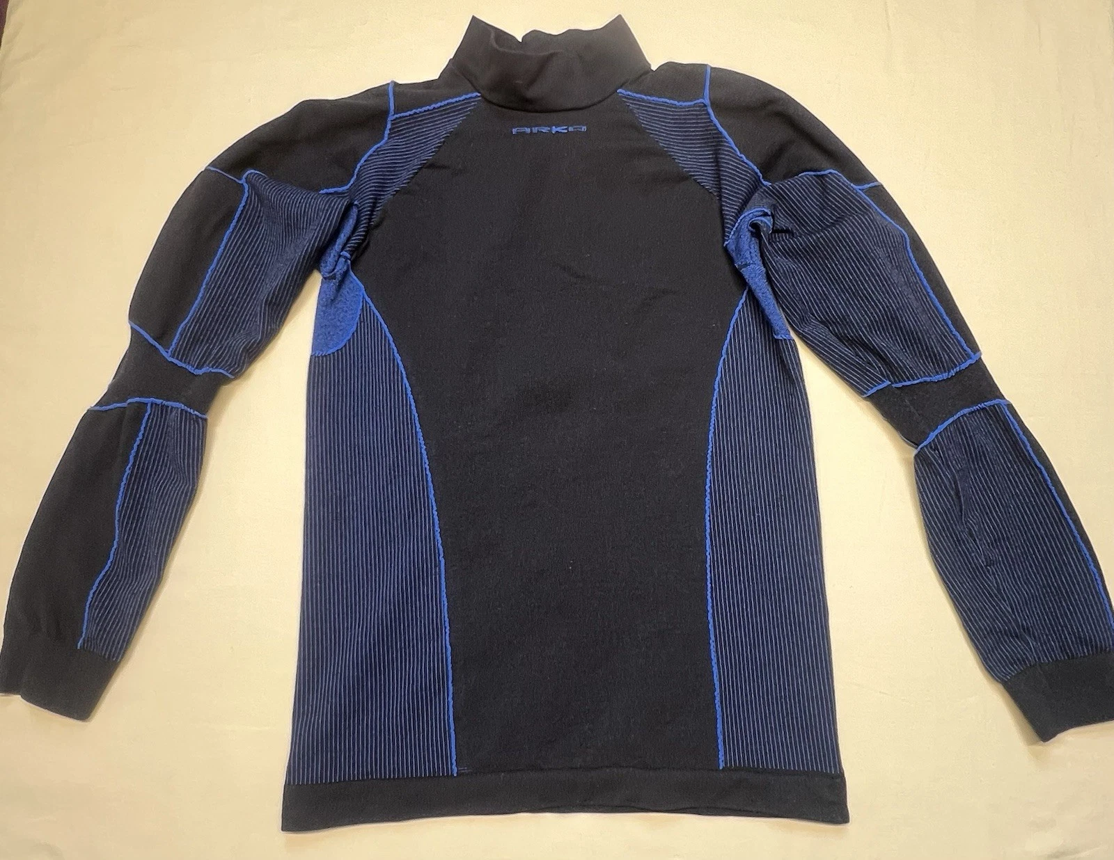 Italian Made Arko Dryarn Base layer Long Sleeve S/M Long Underwear Mock Neck