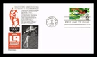DR JIM STAMPS US COVER OLYMPICS SWIMMING AIR MAIL FDC ARISTOCRAT CACHET
