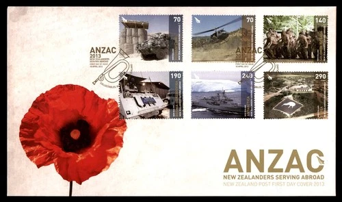 Mayfairstamps New Zealand FDC 2013 ANZAC WWI First Day Cover aaw_86031