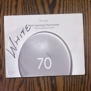 google nest learning thermostat 4th gen BRAND NEW NEVER USED FREE SHIPPING