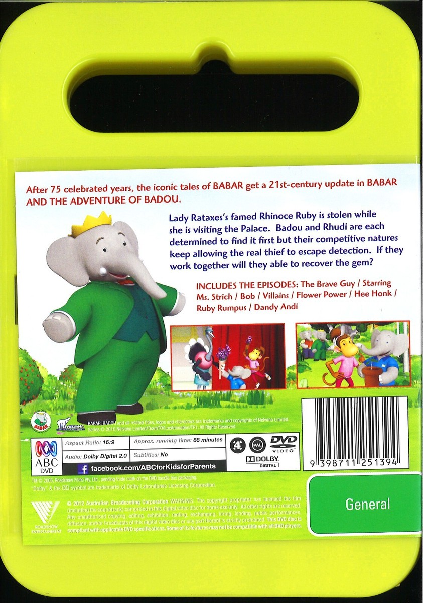 233A NEW SEALED BABAR AND THE ADVENTURES OF BADOU RUBY