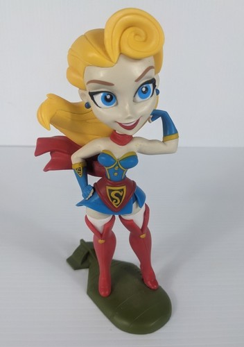 Supergirl- 7" DC Comics Bombshells Loose Vinyl Figure Cryptozoic Entertainment