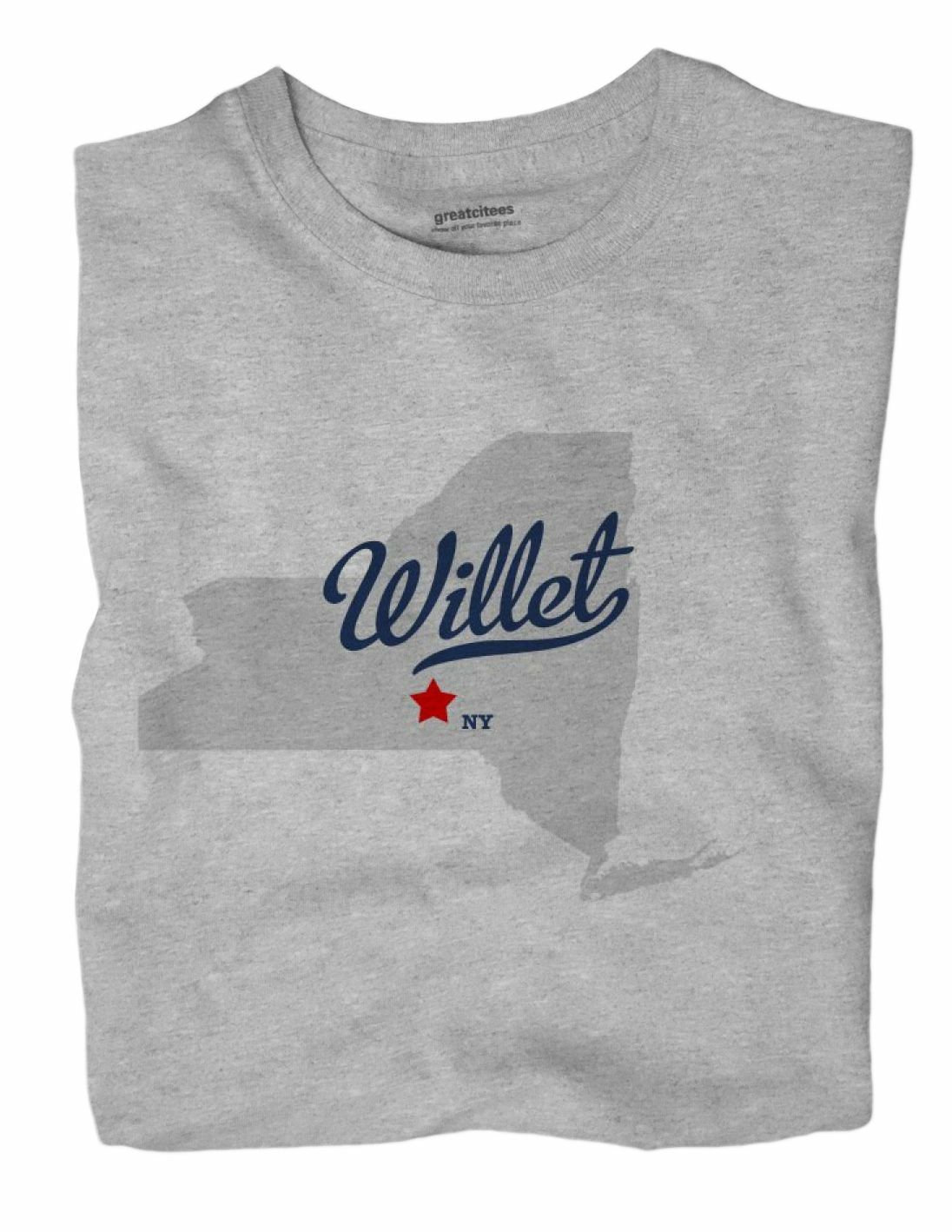 Willet New York NY TShirt MAP eBay