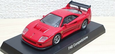 Kyosho 1/64 FERRARI F40 COMPETIZIONE RED diecast car model | eBay