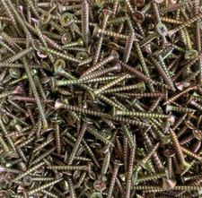  MULTI PURPOSE POZI WOOD SCREWS ZINC ZYP 12mm - 70mm Mixed In The Pack 400g