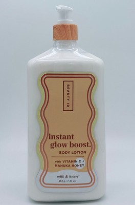 Home & Body Co Instant Glow Boost Body Lotion w/ Vit C & Manuka Honey 23 oz New