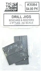 HO Scale Tichy Train Group 3084 Drilling Jigs for 18" Drop Grab Irons