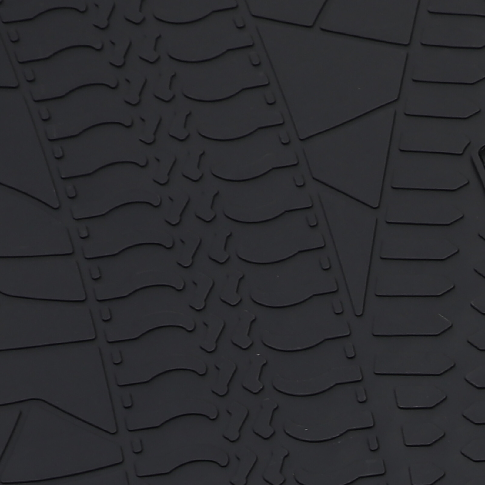 Tappetini auto in gomma neri premium set,per Jeep Wrangler JL 4 porte dal 2018