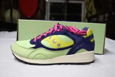 Mens Saucony Shadow 6000 Mint Green Purple S70741 1 Sz 9.5 or 10