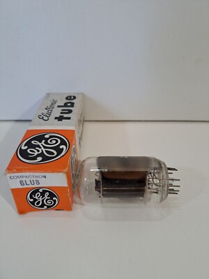 Vintage General Electric (GE) 6LU8 Electronic Vacuum Tube w/Box (Read ...