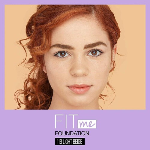 MAYBELLINE Fit Me Luminous + Smooth SPF-18 Liquid Foundation 30ml *CHOOSE SHADE* - Picture 15 of 27