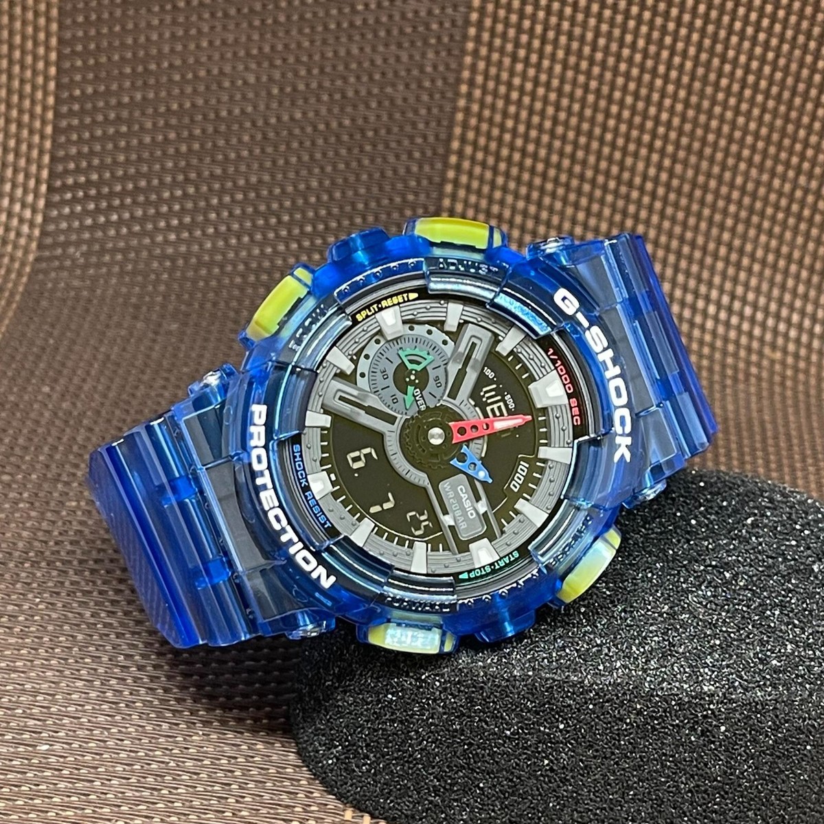 Casio G-Shock GA-110JT-2A Retrofuture Blue Translucent Vibrant