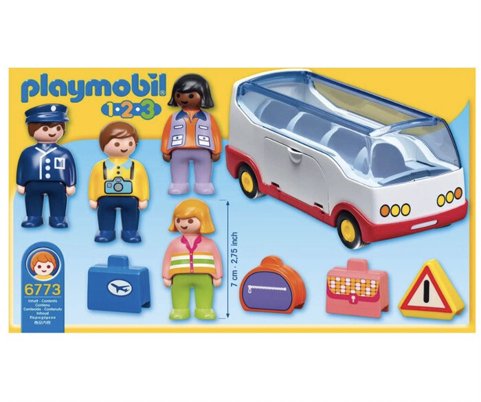 playmobil 123 shuttle bus