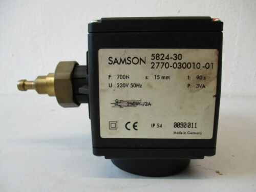 Accionamiento eléctrico Samson - 5824-30 modelo 2770-030010-01 (LS-1157) * - Imagen 1 de 6