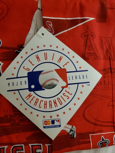 NWT Reyn Spooner LA Anaheim Angels Los Angeles MLB Ohtani 2002 World Series SZ L - Picture 5 of 12