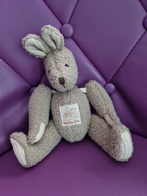 Doudou Lapin Marron Moulin Roty 20 A 25 Cm - Photo 1/3
