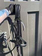 schockemohle double bridle. black size full