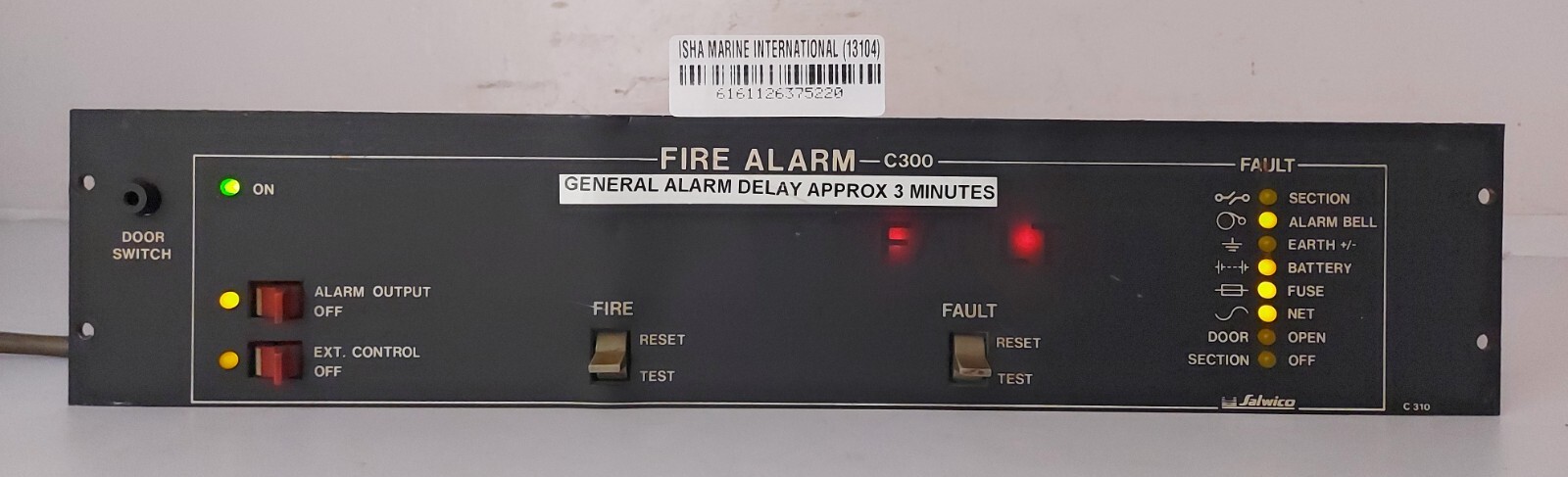 Consilium Marine Salwico C300 Fire Alarm Control Panel