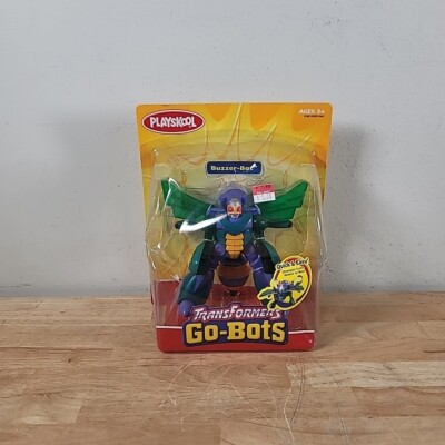 2002 Playskool Transformers Go-Bots Buzzer-Bot Sealed Hasbro Vintage Damaged 