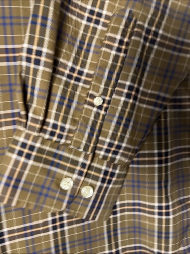 Camisa inteligente de viaje Roundtree Yorke para hombre XXL 2XL botón manga larga fácil cuidado - Imagen 4 de 9