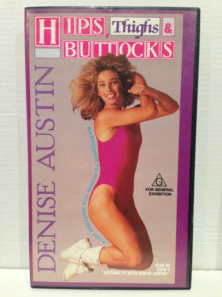 DENISE AUSTIN HIPS THIGHS BUTTOCKS VHS VIDEO FREE POST