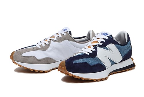 LEVI'S × NEW BALANCE MS 327 LVA NAVY 