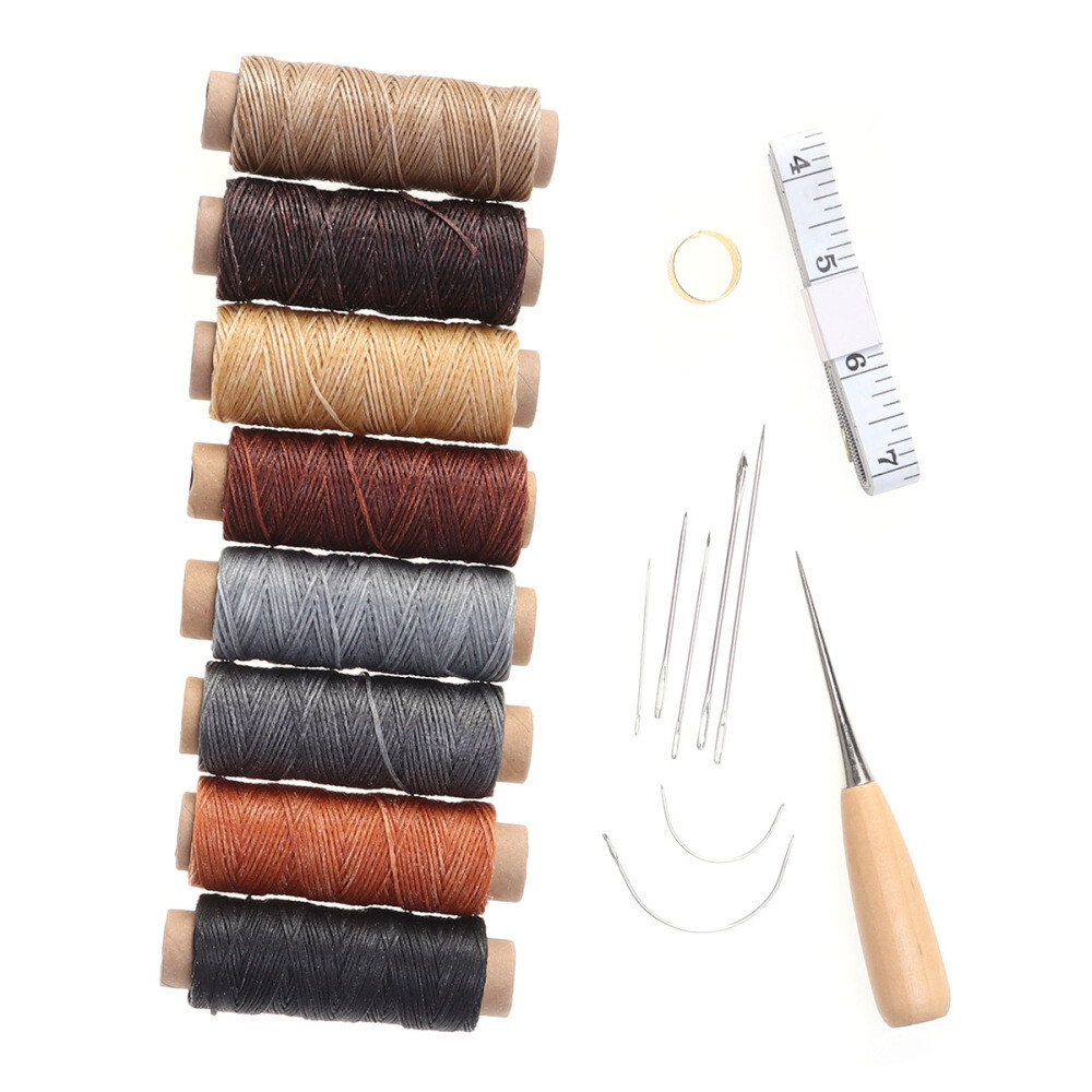 18pcs leather carving Leather Working Tools Supplies Leather Stamping