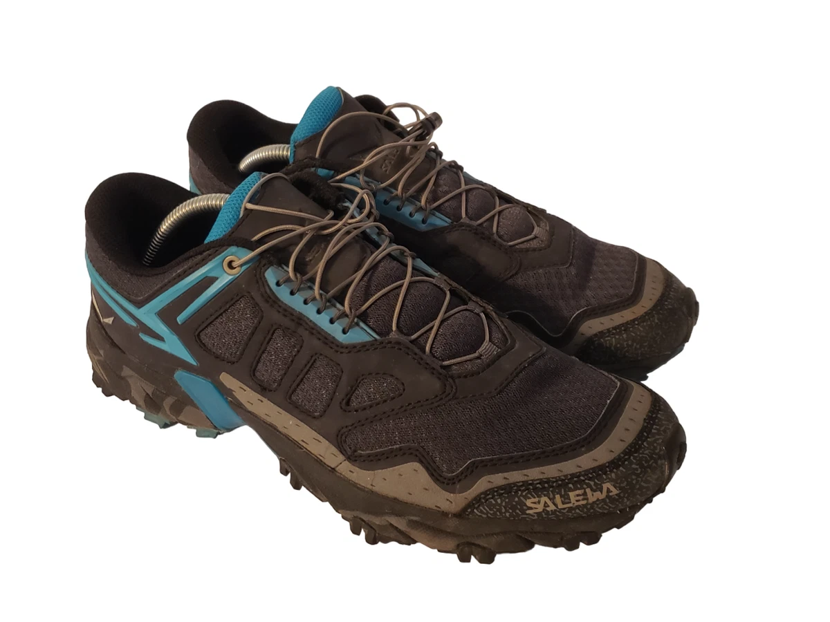 Salewa WS Ultra Train 2 Ocean Blackout Blue Hiking Shoes Womens
