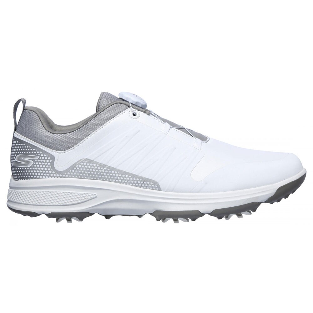 Skechers Men's Go Golf Torque - Twist Golf Shoes, White / Gray, 8.5