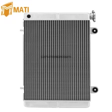 Aluminum Radiator w/ Cap For Polaris Ranger 800 1240528 1240527 1240720 1240721