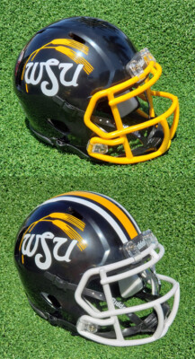 WICHITA STATE SHOCKERS 1980s MINI FOOTBALL HELMET PICK OF  VERSIONS
