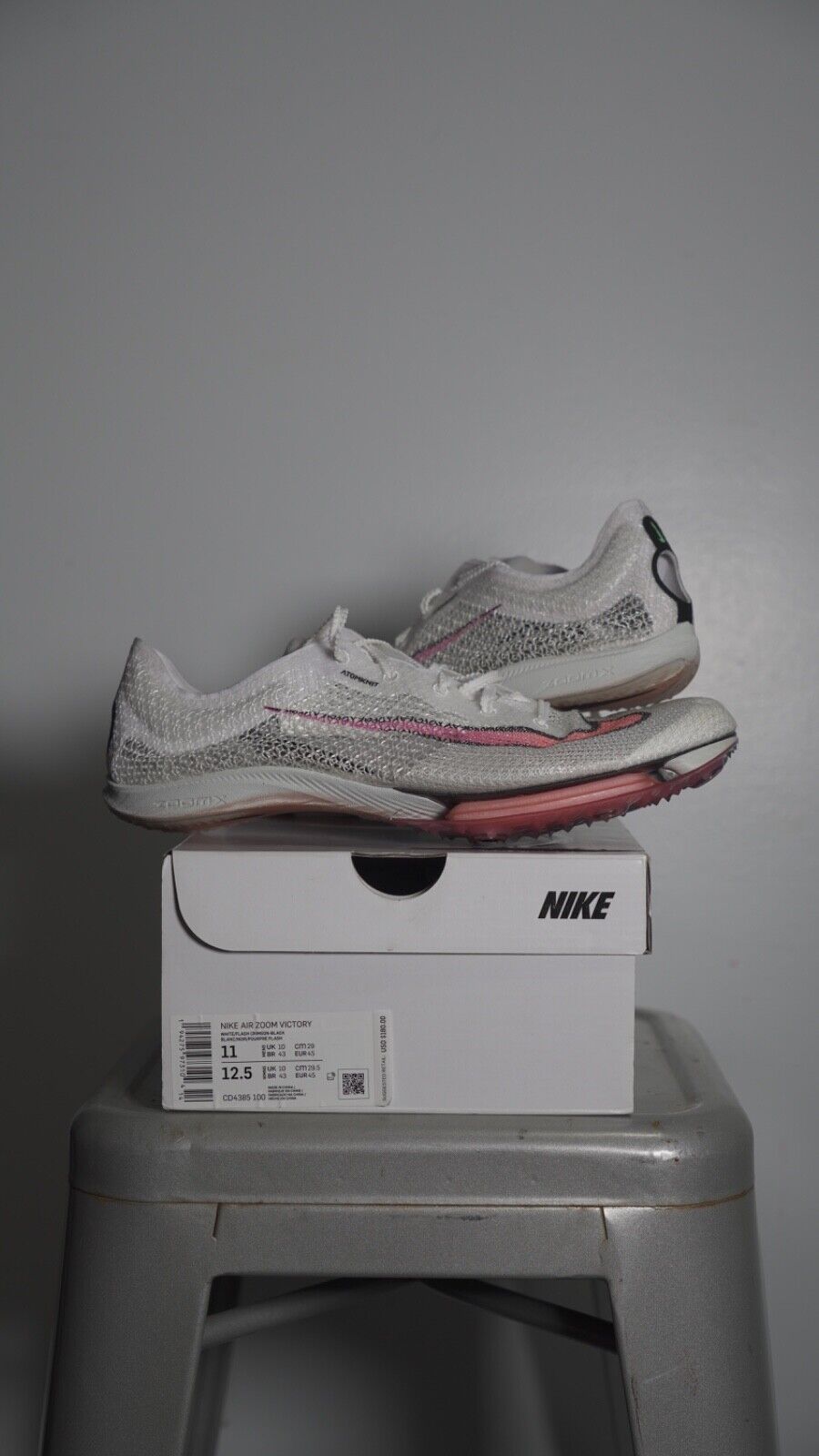 Size 11 - Nike Air Zoom Victory White Ombre - image 1