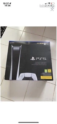 Sony PS5 Digital Edition Console - Blanc - Photo 1/2