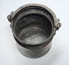 ANTIQUE HAND HAMMERED COPPER POT CAULDRON