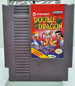 Double Dragon (Nintendo Entertainment System, NES 1988) No Manual.