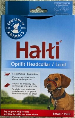  Halti OptiFit Nylon Dog Headcollar - Stop Pulling (3 Sizes Available)