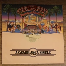 CHER Hell On Wheels~Git Down (Guitar Groupie) 1979 12” Vinyl NBD 20189~Promo~EX