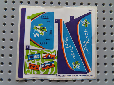 Lego 1 x Sticker Bogen Aufkleber NEU Set 41371 | eBay