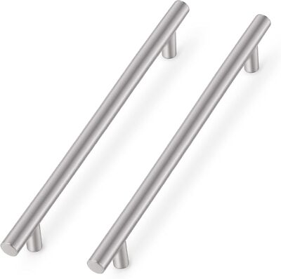 Probrico Schrankhalter 35,2 cm Silber 15 Stück