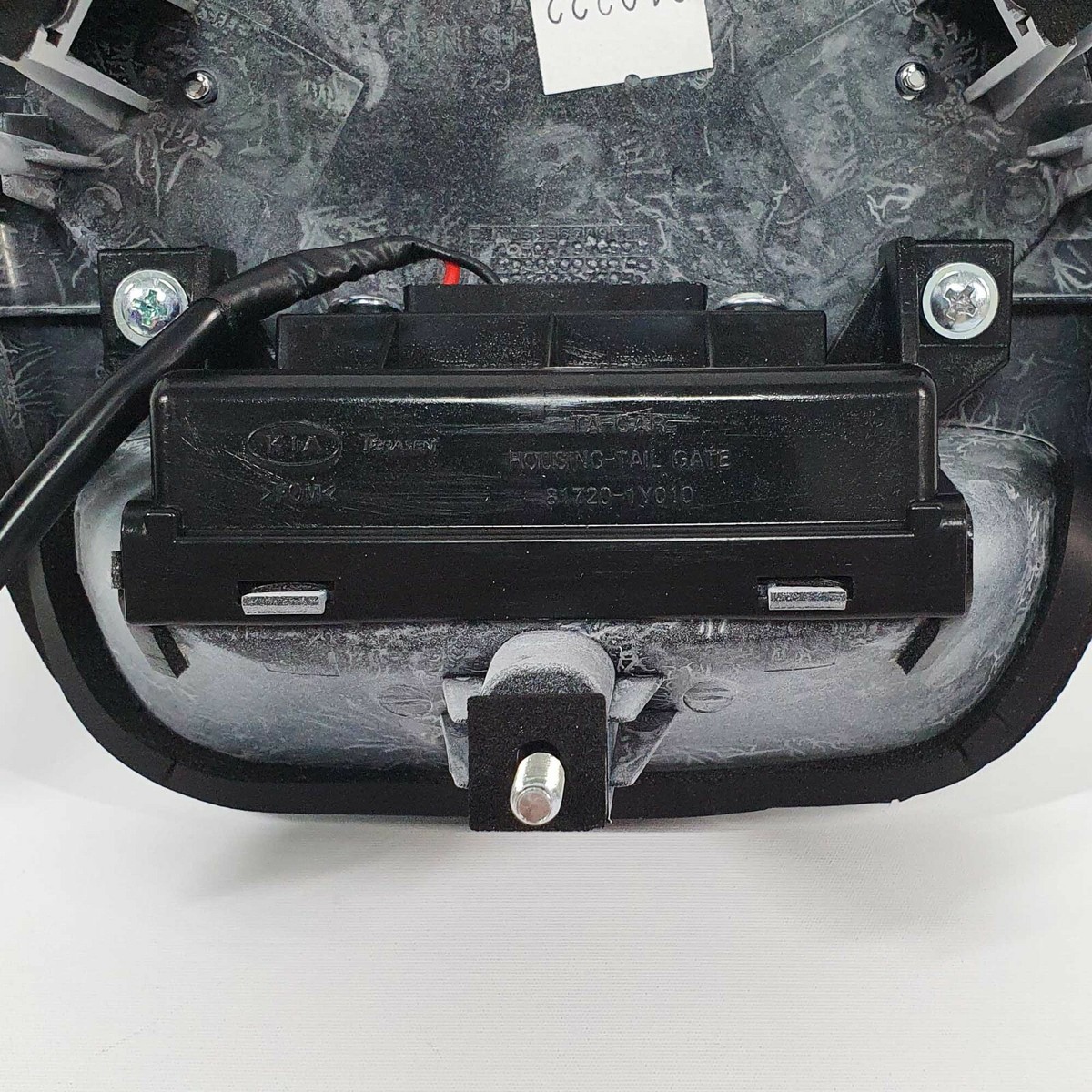 Genuine 817201Y010UD Tail Gate Handle Clear White For KIA