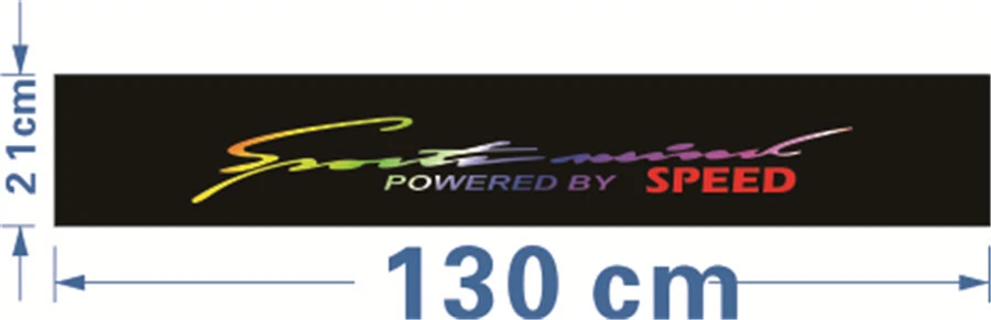 Laser Colorful Reflective Decal Sticker Decorative For Car Window Windshield Foto 4 de 4