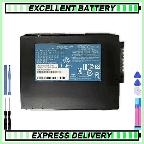 ​ BT-000318-01 Battey For Zebra TC70 TC75 TC7X 4500mAh BTRY-TC7X-46MPP-01