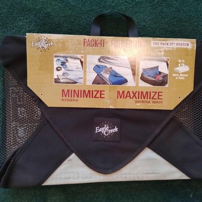 Eagle Creek Set of 2 NWT Pack-It Folder 18'' & 15'' Maximize Space w/Folding Board
