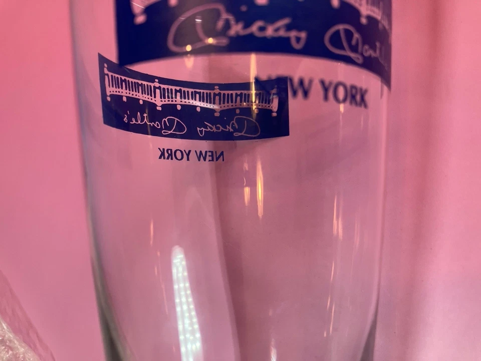 Vintage Mickey Mantle’s Restaurant New York Yankees MLB Pint Glass Beer - Image 2 of 4