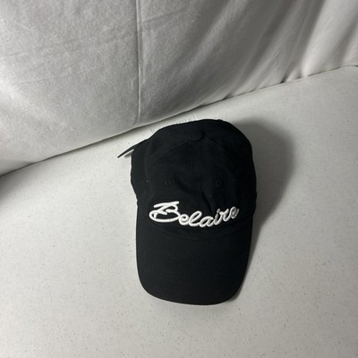 Belaire France Adjustable Strap Black Hat