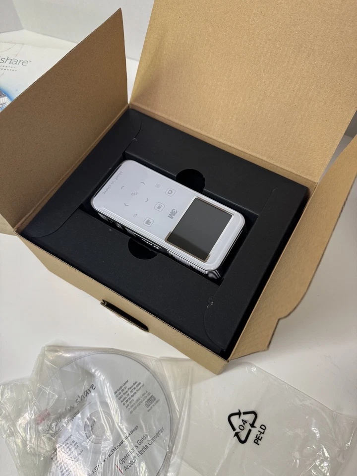 3M Shoot 'N Share Camcorder and Projector Combo with Charger, USB, and AV Input - Image 3 of 4